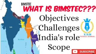 What is BIMSTEC? | members | objectives | potential | India's role | upsc ssc cse |