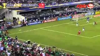 Panamá ( 2 ) Vs ( 1 ) Mexico. Semifinal de la Copa Oro 2013