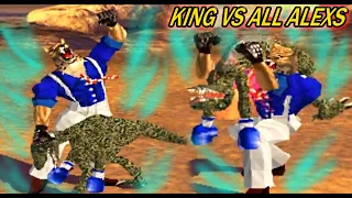 [TAS] King VS All Alexs - Tekken 2 (Requested)