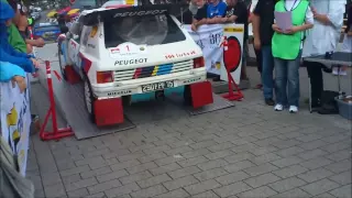 Peugeot 205 T16 @ Eifel Rally Festival 2012 [HD]