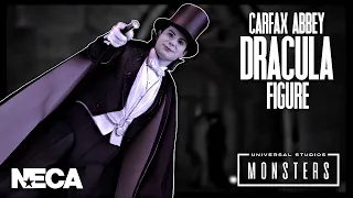 NECA Universal Monsters Ultimate Dracula Carfax Abbey Black and White Figure @TheReviewSpot