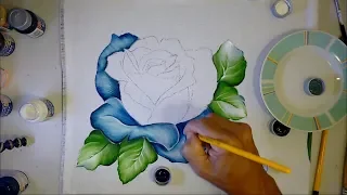 Roberto Ferreira - Aprenda a Pintar Rosa Azul ( Acadêmica )