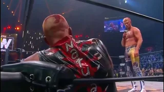 Cody asks Dustin to be his partner for Fight For The Fallen against the Young Bucks