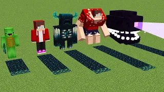 Which of the All maizen jj and mikey and Warden Storm Mobs Bosses will generate more Sculk ?