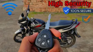 high security system for any bike || anti theft alarm system || bike chori hone se bachaaye