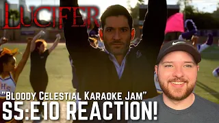 Lucifer S5:E10 Reaction! - "Bloody Celestial Karaoke Jam"