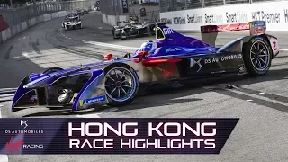 Formula E Hong Kong E-Prix Race Highlights! (DS Virgin Racing S4 R1)