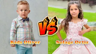 Kids Oliver VS Solage Ortiz Transformation 👑 From Baby To 2024