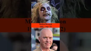 Michael Keaton, Beetlejuice (1988) | Then and Now
