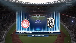 FIFA 21 | Olympiacos FC vs. PAOK FC | Greek Cup Final 2021