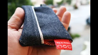 Denim wallet