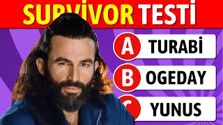 Survivor Testi !🤔 Survivor Bilgi Yarışması !🧠 Survivor All Star Özel