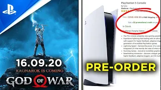 PS5 Pre Order in 2 DAYS ( Finally ) - God of War PS5, 30 Min Video Leak & More