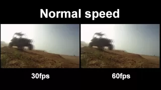 GoPro HD Hero 30fps vs. 60fps