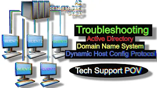 Troubleshooting AD, DHCP, DNS, RDP Free Training Course for IT