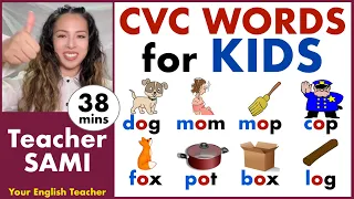 short o | CVC Word Family | 3-Letter Words | Let's READ! Teacher Sami