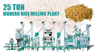 25 Ton Rice Mill Machine | Rice Processing Machine