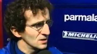 Alain Prost on shitting