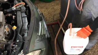 Замена охлаждающей жидкости Toyota Camry
