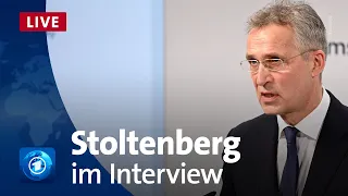 NATO-Generalsekretär Stoltenberg im Interview | Bericht aus Berlin live