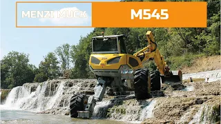 M545 - walking excavator by Menzi Muck