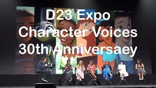 D23 Expo Disney Character Voices 30th Anniversary (Full Show)