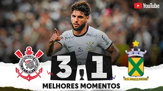 CORINTHIANS 3 X 1 SANTO ANDRÉ | MELHORES MOMENTOS | 12ª RODADA | FASE DE GRUPOS | PAULISTÃO 2023