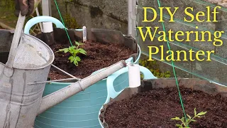 DIY Self Watering Planter for Container Vegetable Gardens (Wicking Pot)