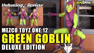 Mezco Toyz One:12 GREEN GOBLIN  Marvel Comics Unboxing & Review