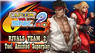 【TAS】CAPCOM VS SNK 2 - RIVALS TEAM  RYU & KEN