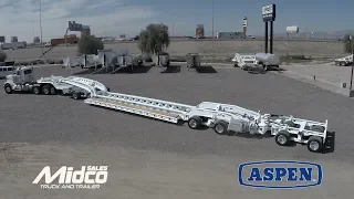 Aspen 85 Ton Lowboy, Jeep & Booster - Triple 16