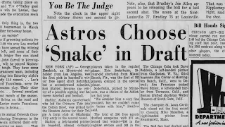 Strange but true: When the Astros drafted QB Ken Stabler