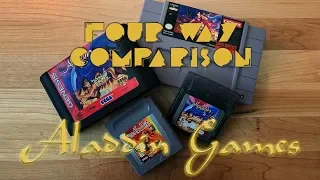 Comparing Aladdin Video Games — Genesis vs Super Nintendo vs Gameboy