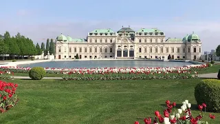 ОНЛАЙН ЭКСКУРСИЯ ПО ВЕНЕ. ПАРК БЕЛЬВЕДЕР. ПАМЯТНИК СОВЕТСКОМУ СОЛДАТУ - АВСТРИЯ.