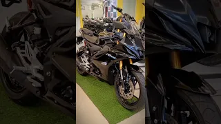 Yamaha R15 V4 Black Colour Indonesia New 2023 #shorts #r15v4 #yamahar15v4 #viral #newtoyou #bikecity