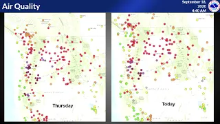 9/18/20 Hazard Briefing - Red Flag Today Ahead of Approaching Storm Saturday