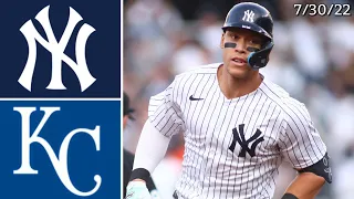 New York Yankees Vs. Kansas City Royals | Game Highlights | 7/30/22
