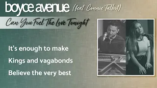 Can You Feel The Love Tonight (The Lion King) - Elton John (Lyrics)(Boyce Avenue ft. Connie Talbot)