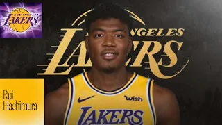 Rui Hachimura Welcome To Lakers