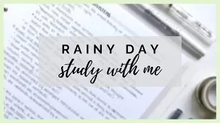 Rainy Day | Study With Me