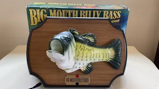 Gemmy 1999 Original Big Mouth Billy Bass Animated Singing Fish (Pitch Raising Variant)