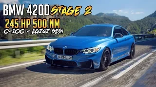 BMW 420D Stage 2 / 245 HP Ne Kadar Hızlı ? Xdrive Niye Tercih Edilmeli ? Test Ettik