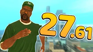 GTA SA Speedrun Sweet (Not A World Record)