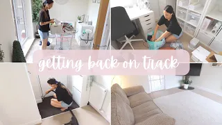 Getting Back On Track - Cleaning, Organising, Decluttering - Cleaning Motivation