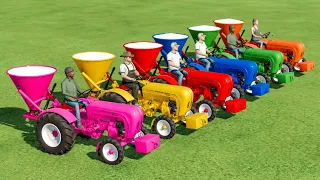 COLOURS OF TRACTOR ! TRANSPORT TRUCK IN FS22 | FARMING SIMULATOR 22 GAMEPLAY VIDEO !