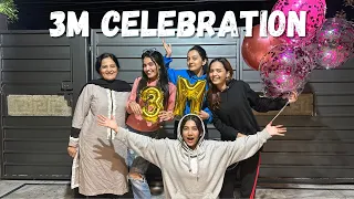 3M celebration per surprise dia | Rabia Faisal | Sistrology