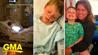 Mom speaks out after 5-year-old nearly drowned in pool surrounded by adults