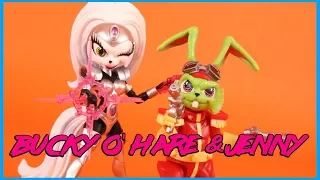 Boss Fight Studio BUCKY O'HARE & FIRST MATE JENNY Action Figure Toy Review