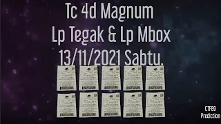 Tc 4d Magnum Lp Tegak & Lp Mbox 13/11/2021 Sabtu.