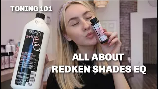 REDKEN SHADES EQ Guide For Beginners! TONING Tips & Tricks! | Reiley Collier